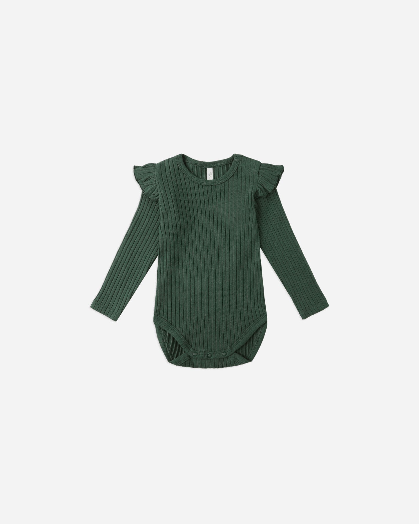 Green Ruffle Bodysuit