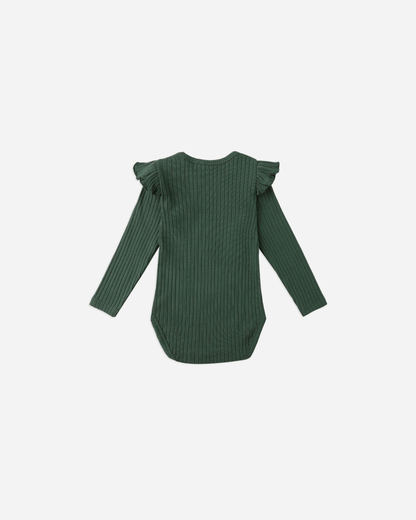 Green Ruffle Bodysuit