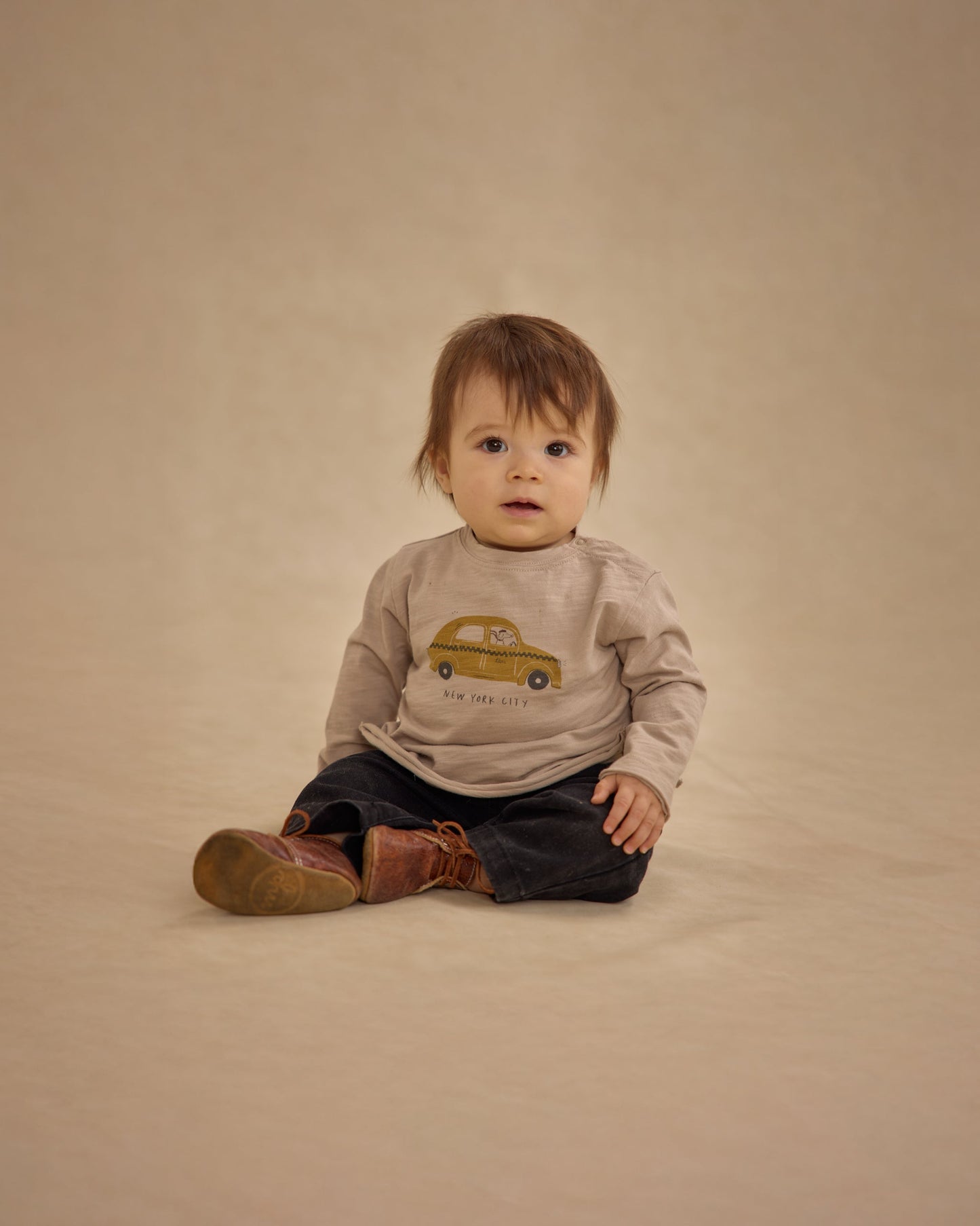 Taxi Raw Edge LS Tee