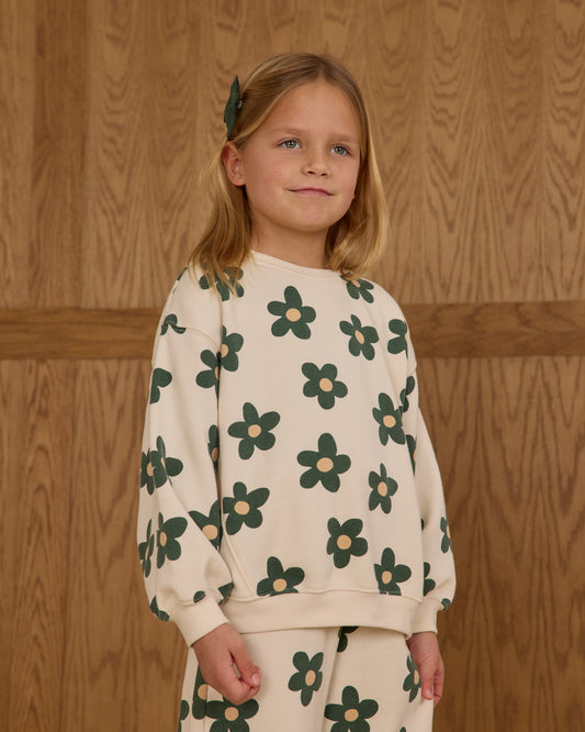 Oversized Daisy Sweatshirt