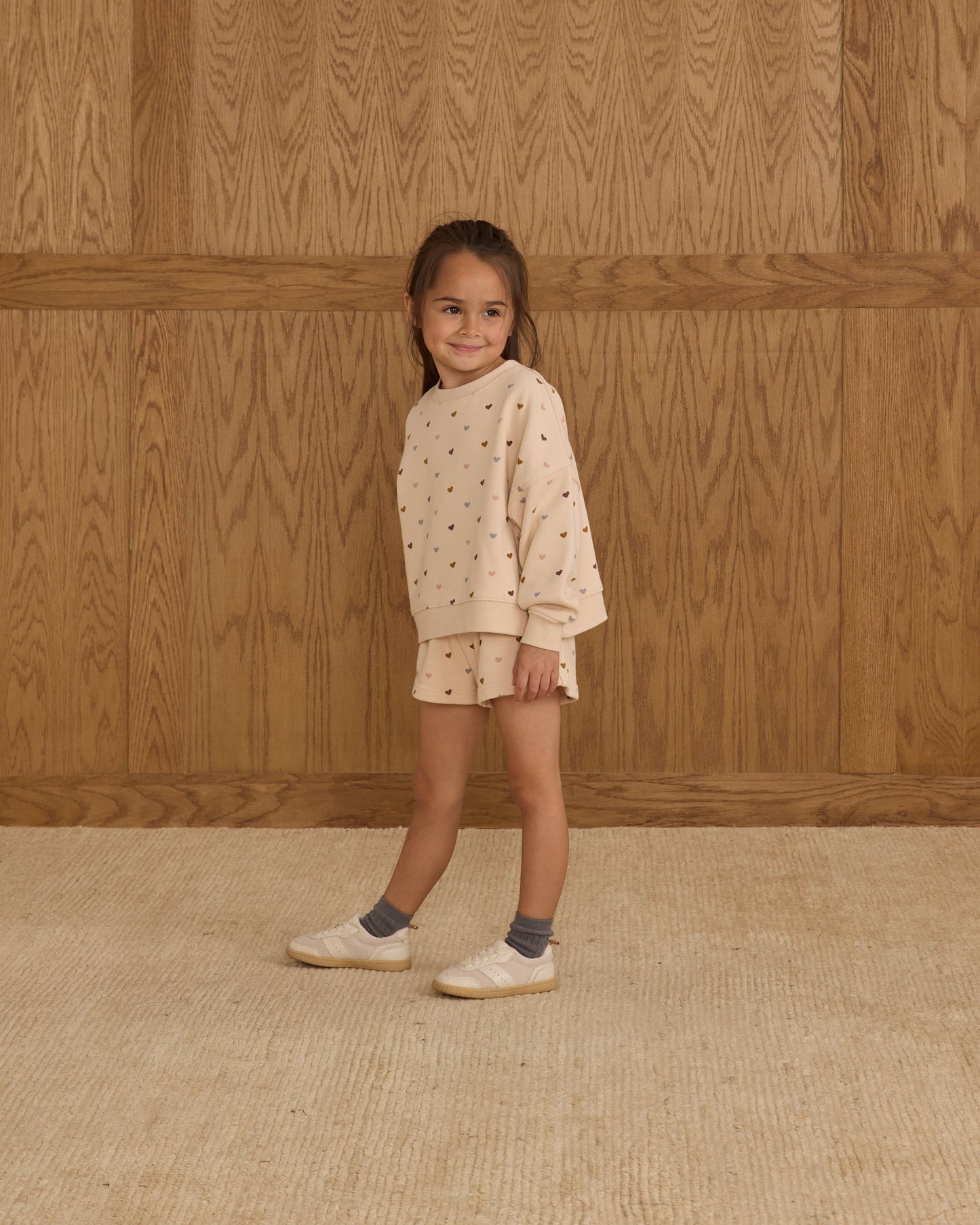 Boxy Hearts Pullover