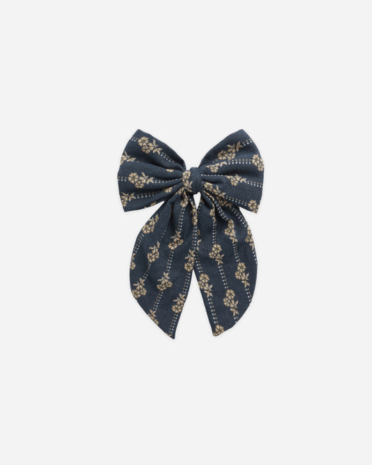 Vintage Bloom Oversized Bow
