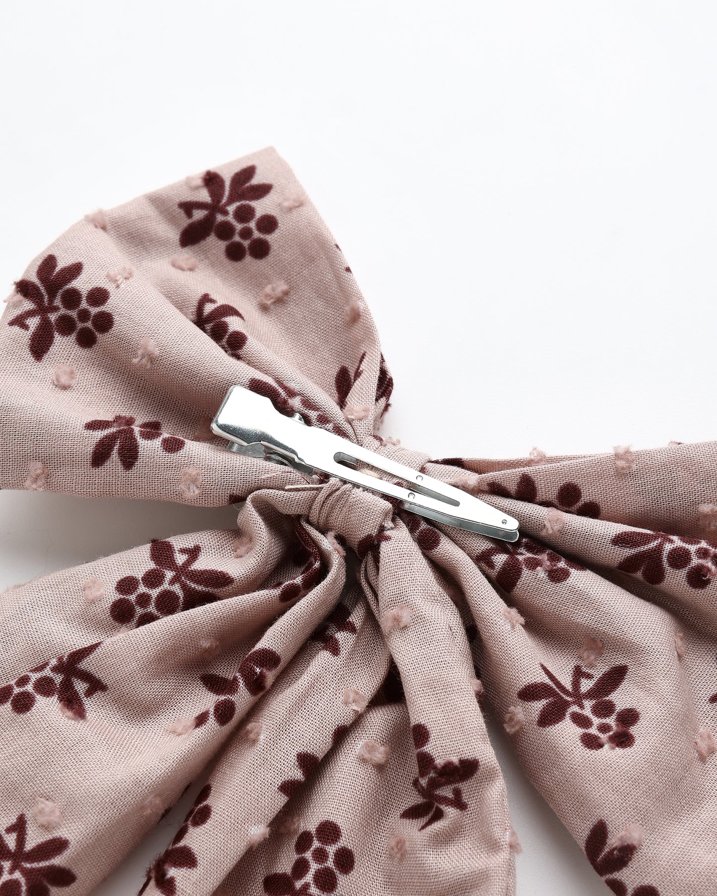 Blush Fleur Oversized Bow