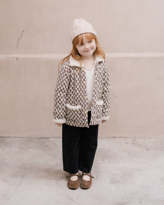 Harvest Floral Quilted Coat