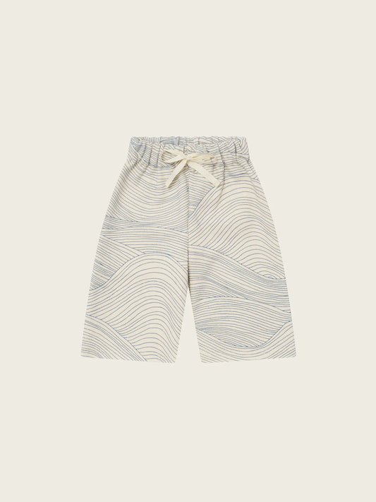 Seascape Wide Leg Undyed Pants