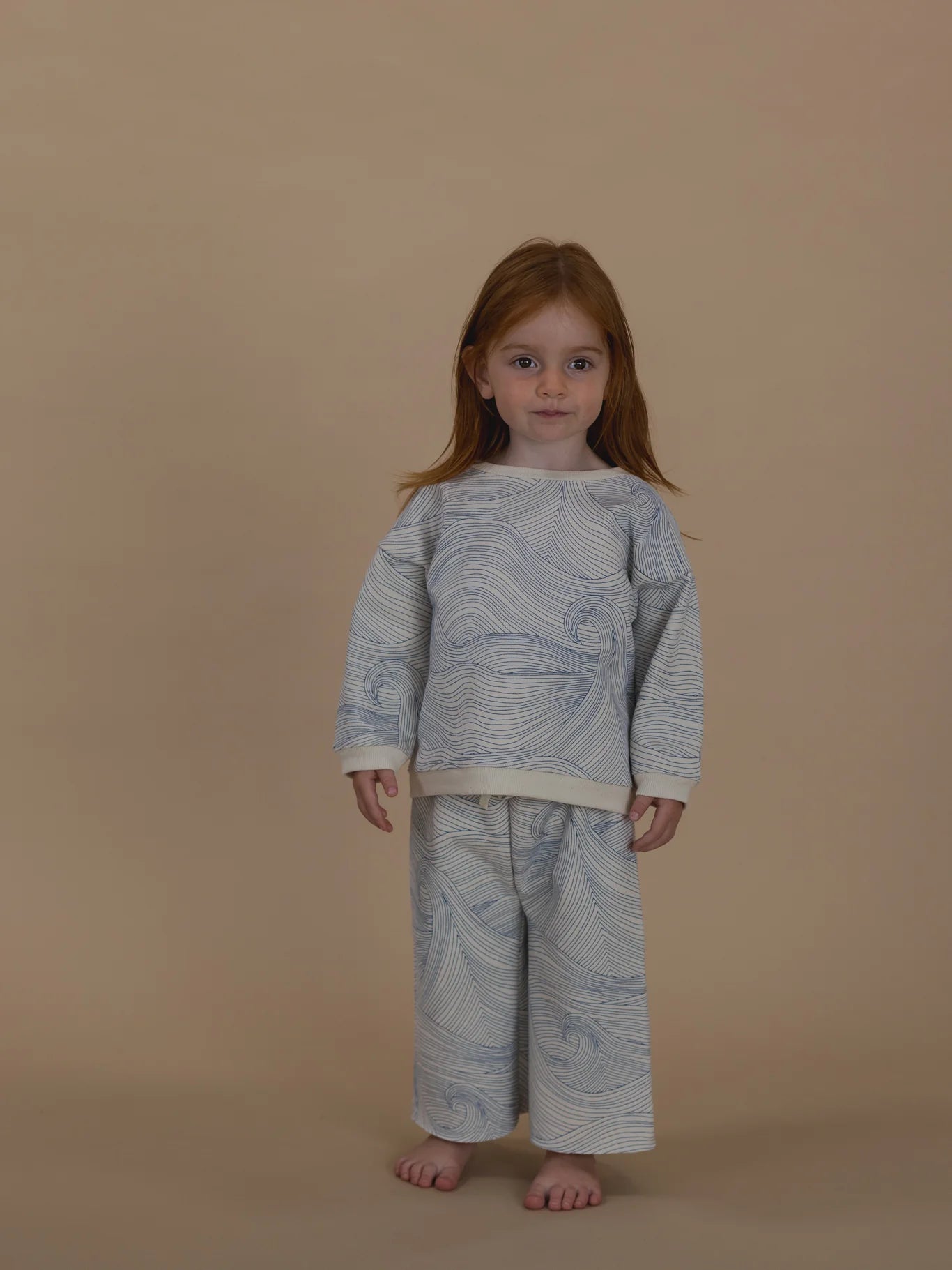 Seascape Wide Leg Undyed Pants