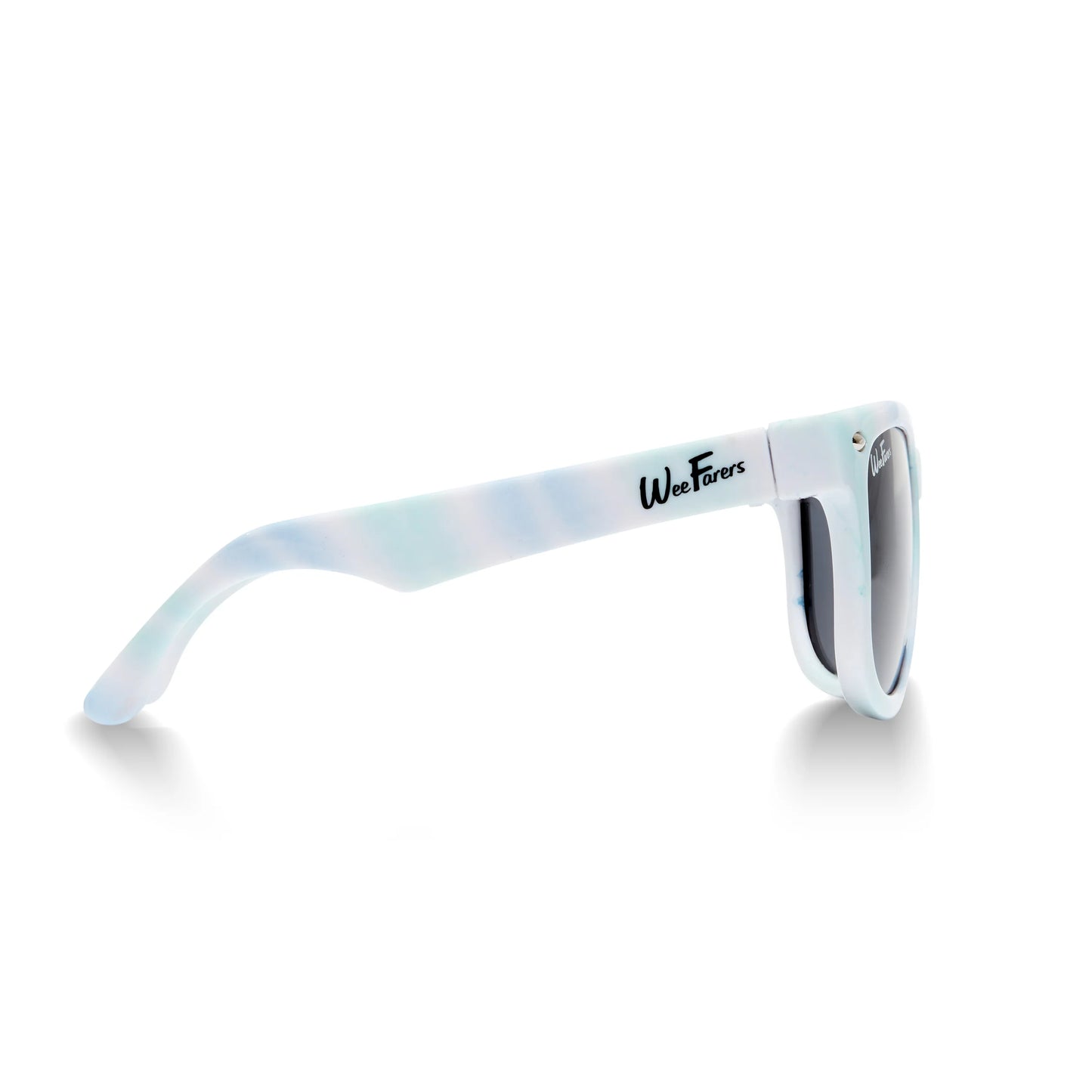 Tie Dye Blue-Green Polarized Sunglasses