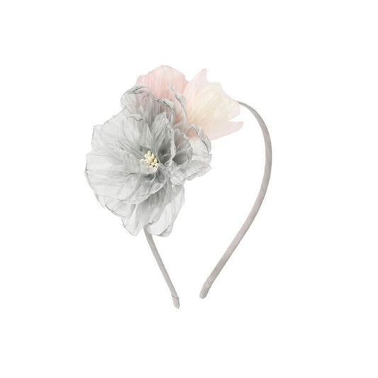 Vintage Flower Sadie Headband in Poppyseed