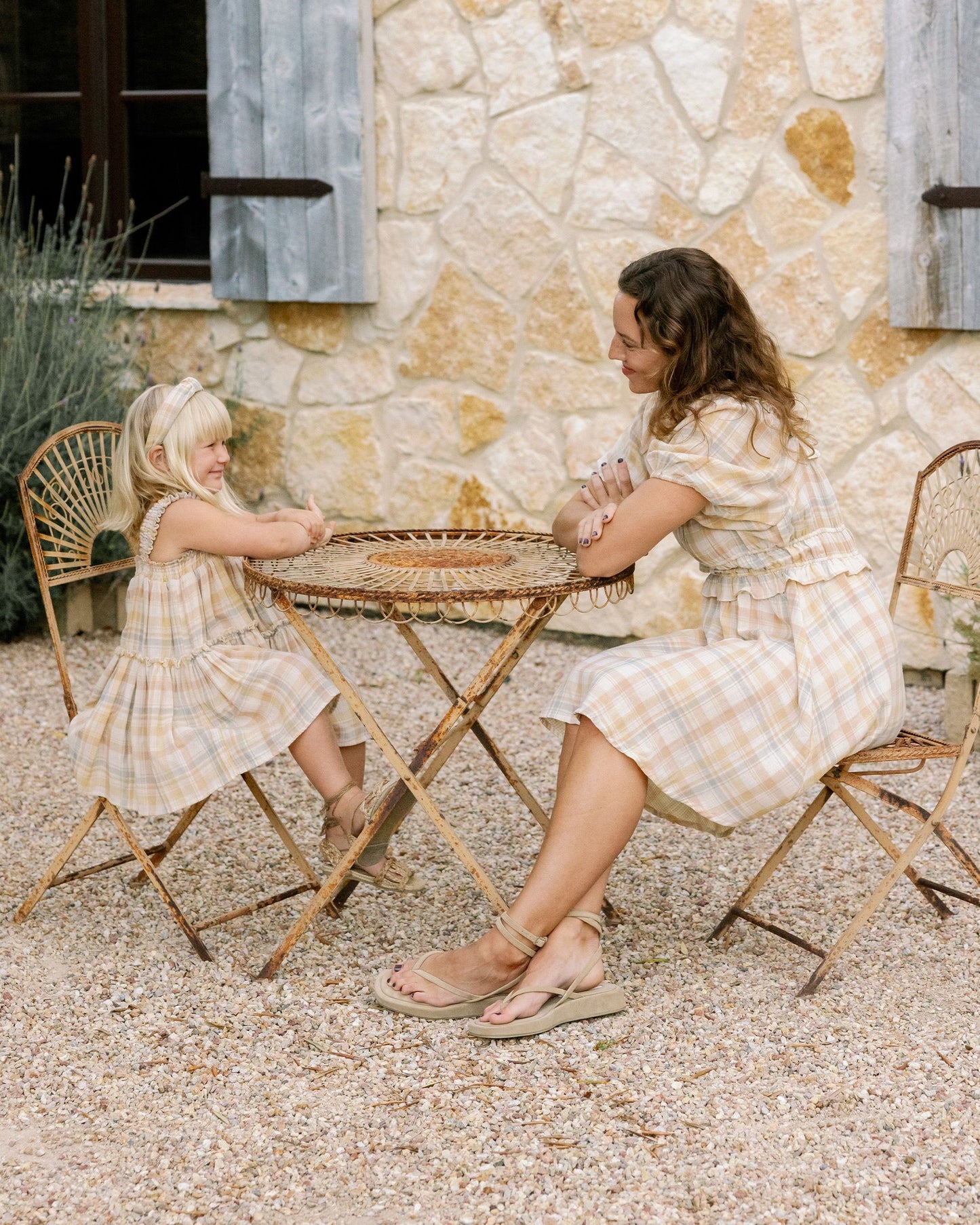 Cicily Pastel Plaid Dress