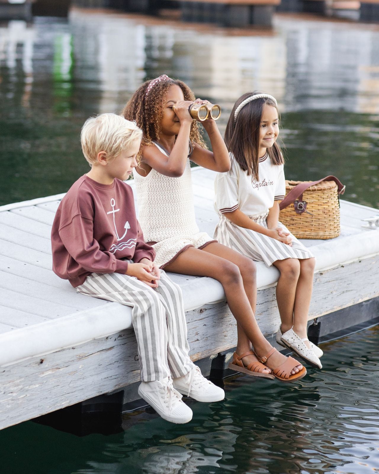 Brown Stripe Rory Pants