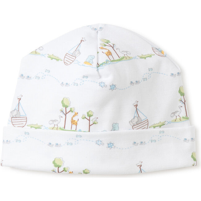 Light Blue Noah's Print Hat