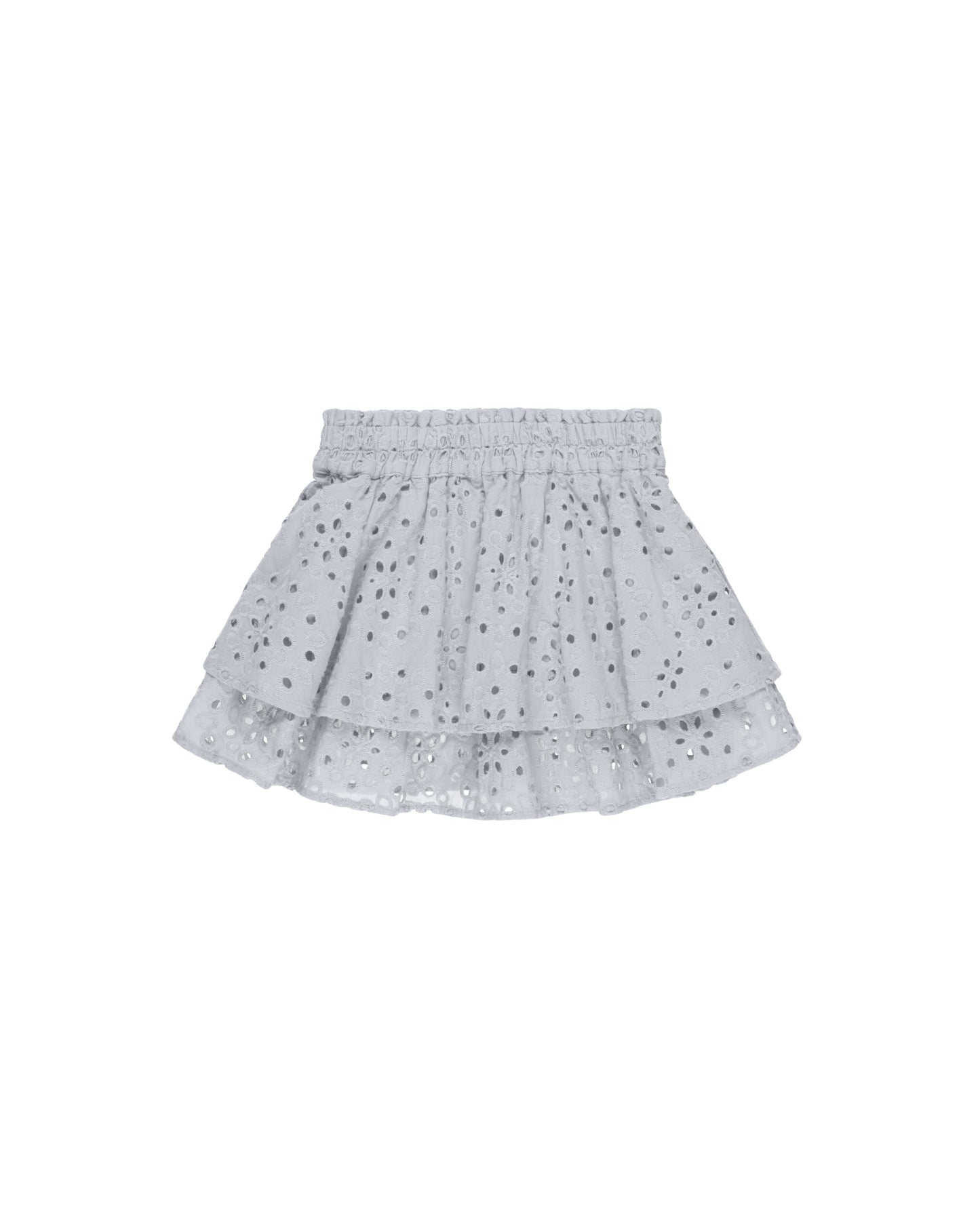 Rose Light Blue Mini Skirt