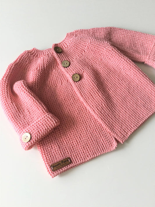 Organic Cotton Hand Knit Sweater