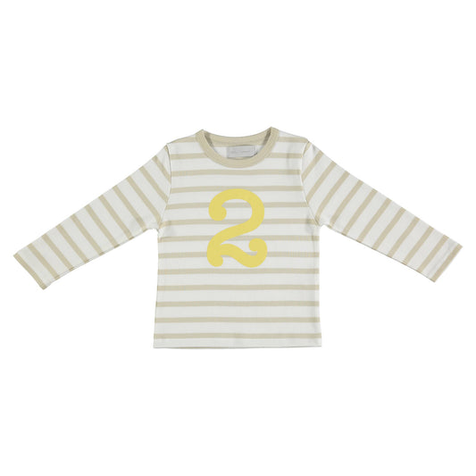 Sand & White Striped 2 (Yellow) Shirt