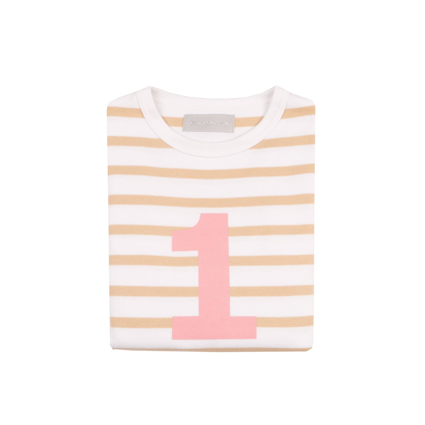 Biscuit & White Striped 1 (Pink) Shirt