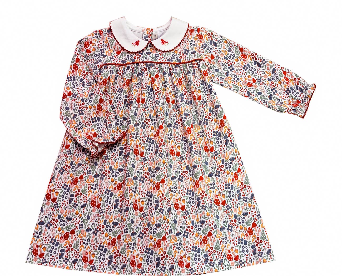 Fall Flowers Pima Dress