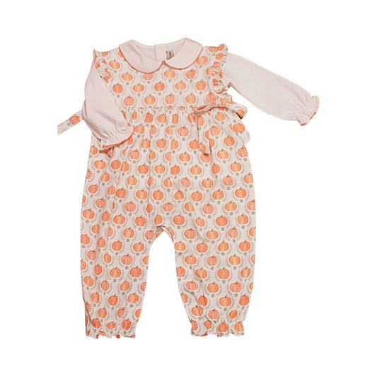 Pumpkins Girls Romper