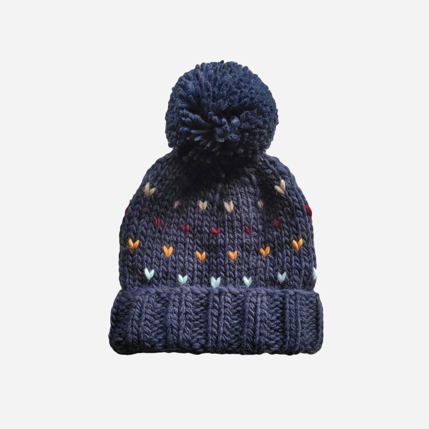 Navy Sawyer | Hand Knit Hat