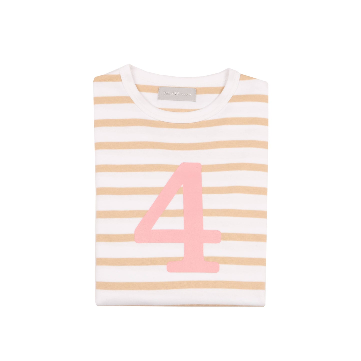 Biscuit & White Striped 4 (Pink) Shirt