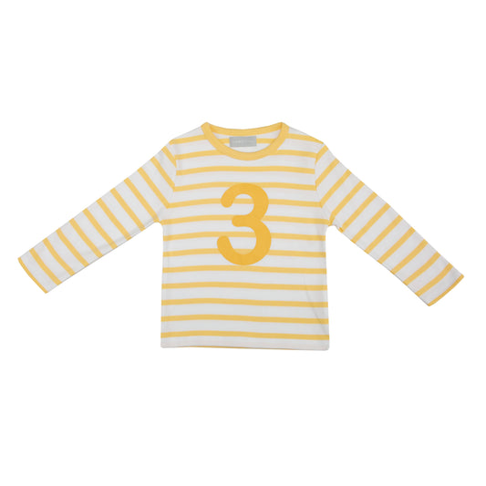 Buttercup & White Striped 3 (Yellow) Shirt