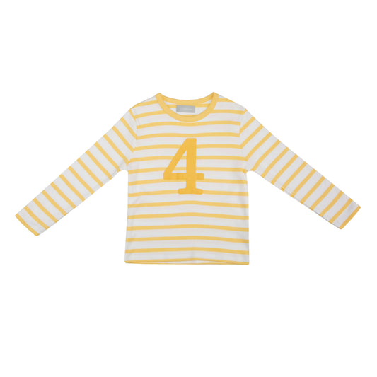Buttercup & White Striped 4 (Yellow) Shirt